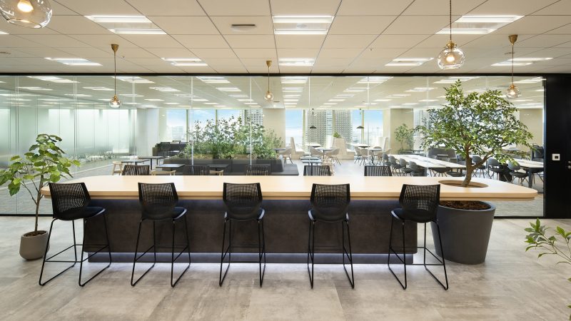 ABWを取り入れたフリーアドレスとワークスペースのバリエーションで会話環境の充実を実現したTMES株式会社の本社オフィス