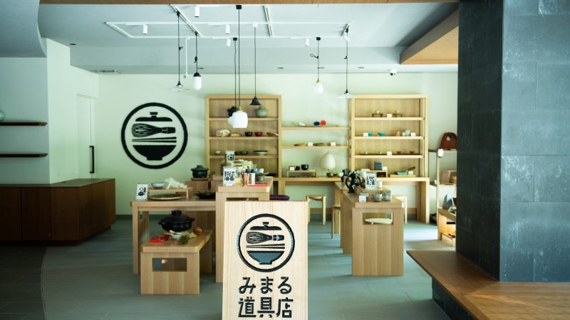 京都四条『みまる道具店』の空間プロデュース