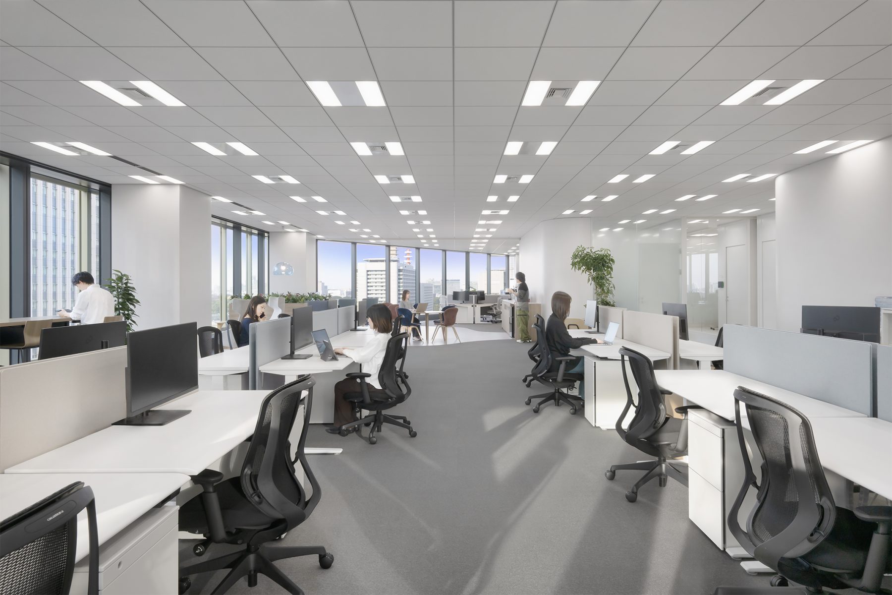 音環境に配慮したゾーニングを組み合わせ、機能性と快適性を両立